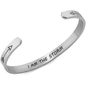 “I am the Storm” Cuff Bracelet